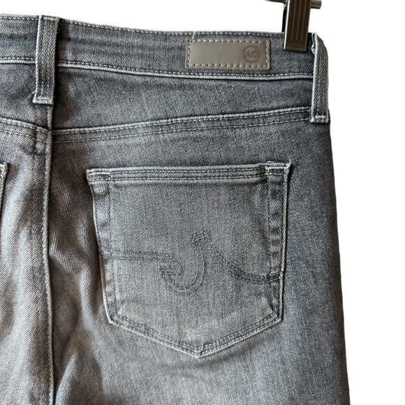 Adriano Goldschmied New Women's Prima Cigarette Leg Skinny Jeans Gray 25R Italy - Picture 7 of 10